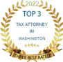 Top 3 Tax Attorney in Washington – Three Best Rated