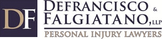 Logo of DeFrancisco & Falgiatano, LLP Personal Injury Lawyers
