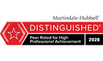 Martindale-Hubbell Distinguished 