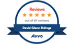 David Glenn Ridings 5 stars Avvo 97 reviews