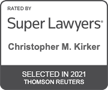 Super Lawyers Christopher M. Kirker