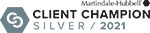 Client Champion silver/2021 Badge