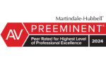Martindale-Hubbell AV Preeminent Rating