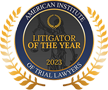 American Institute of trial lawyers Litigator of the year 2023