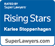 Rated by Super Lawyers Rising Starts Karlee Stoppenhagen