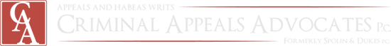 Logo of Criminal Appeals Advocates P.C.