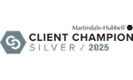 Martindale-Hubbell Client Champion Silver 2025