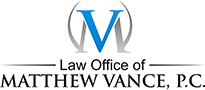 Logo of Law Office of Matthew Vance, P.C.