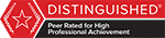 Distinguished Peer Rated