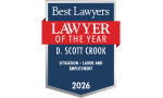Best Lawyers Lawyer of the Year Litigation - Labor and Employment 2026